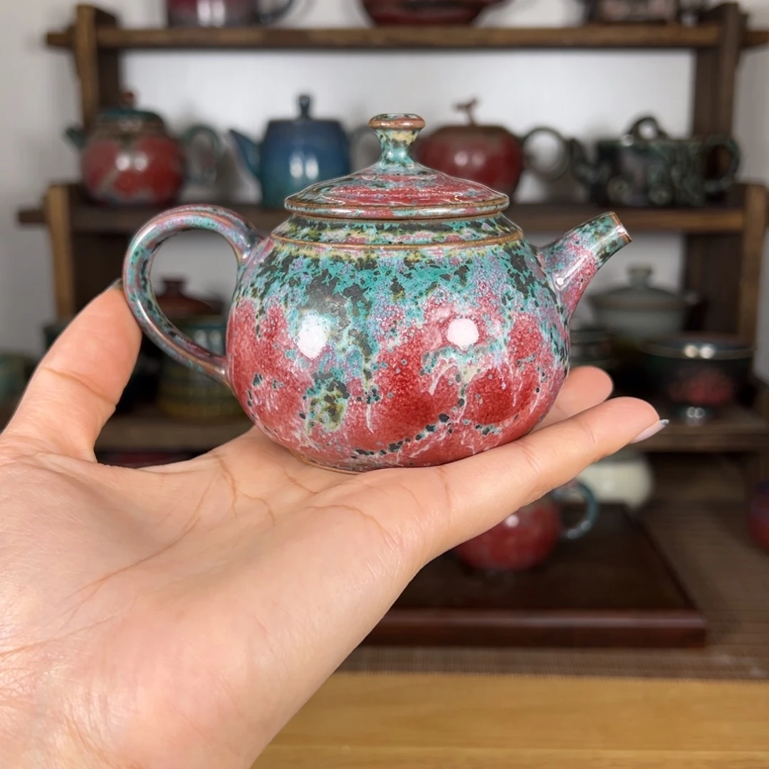 摆件陶李自伟钧瓷 神垕镇原产地