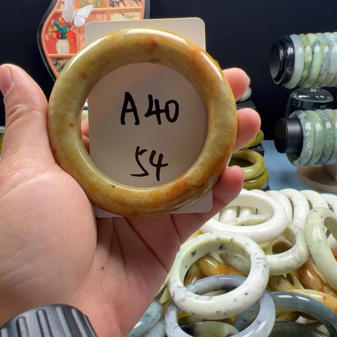 蛇纹石玉合金手镯