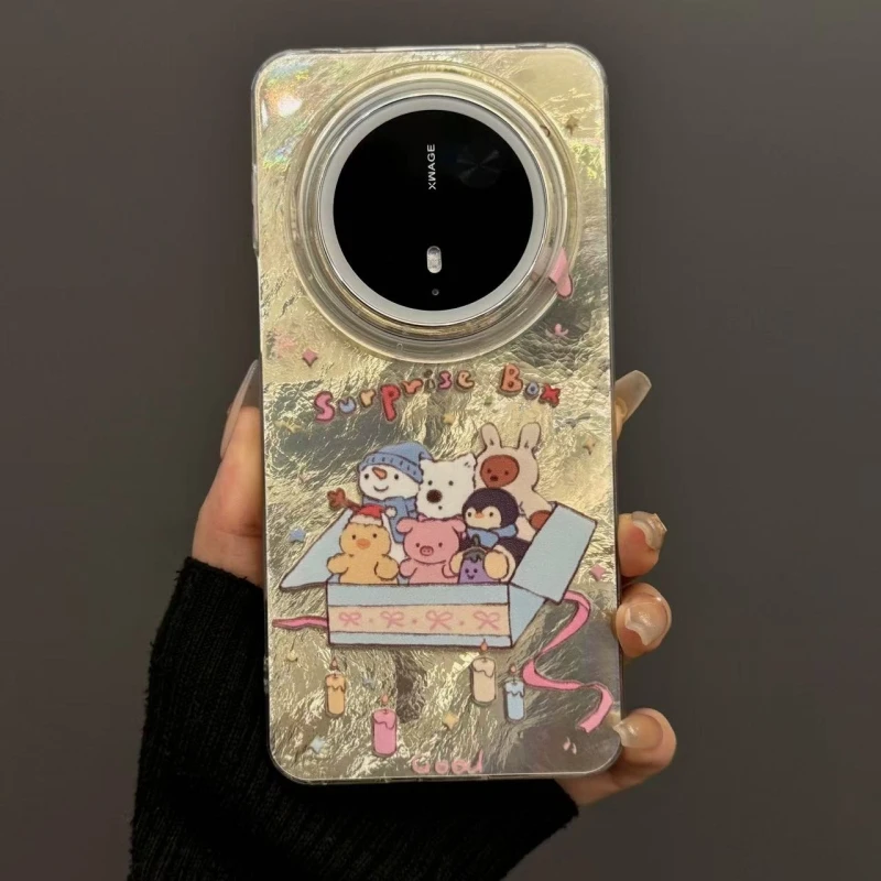 蓝纸箱jellycat公仔适用华为mate70pro新款Pura70手机壳mate60pro