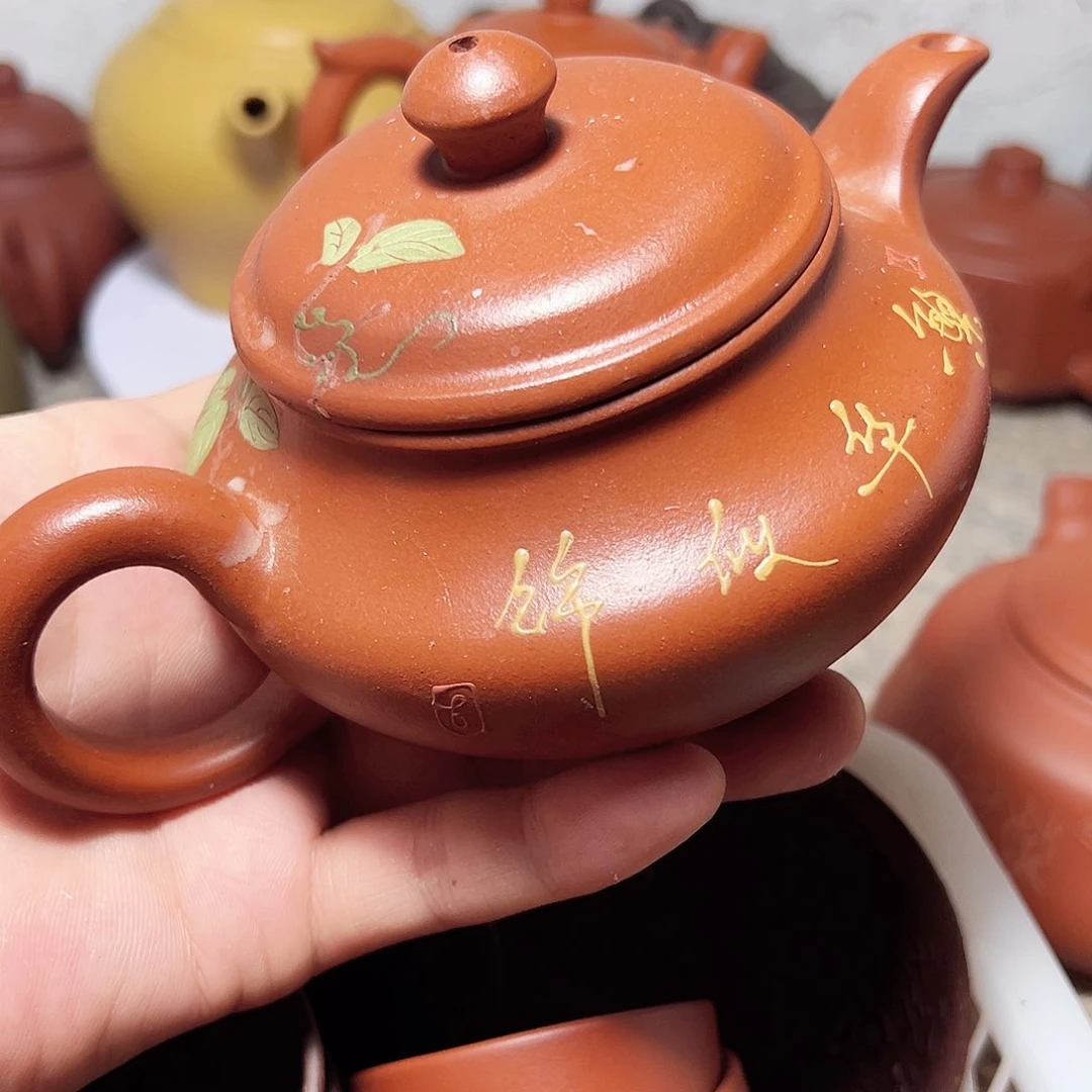 宜兴原矿紫砂壶全手工制作
