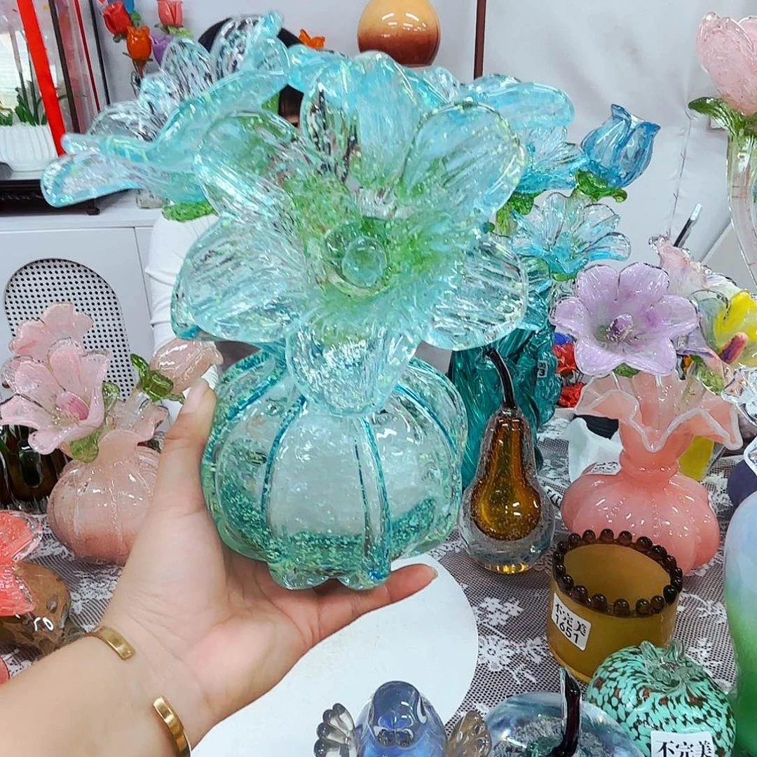 琉璃花瓶花器艺术品