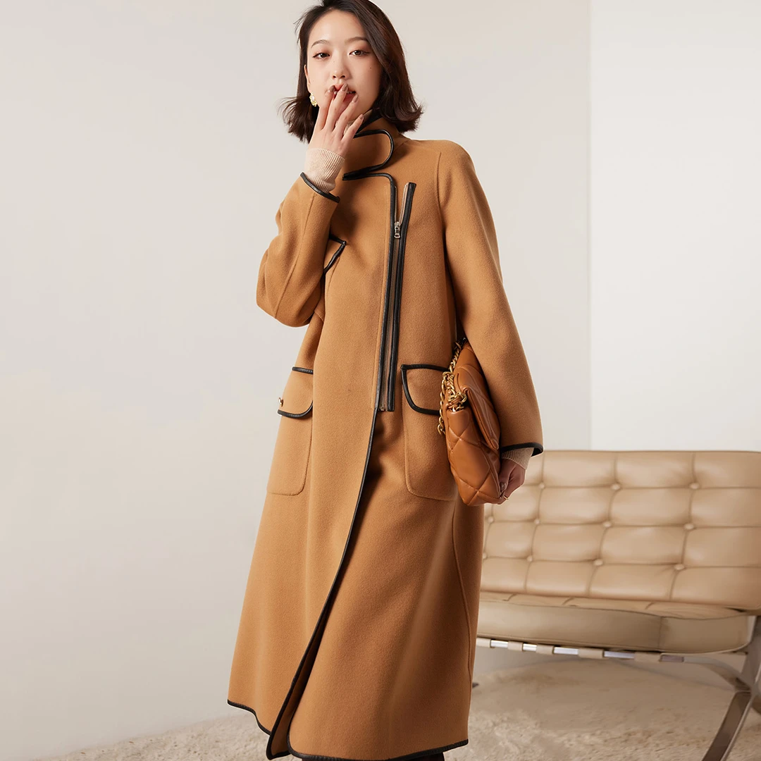 帕罗秋冬长款大衣外套ET23728D