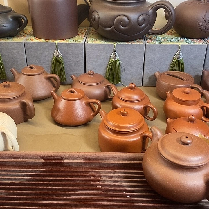 茶壶紫砂原矿清水泥梅花报春250cc