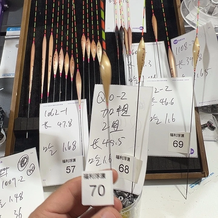 等***口芦苇报废浮漂一支，70