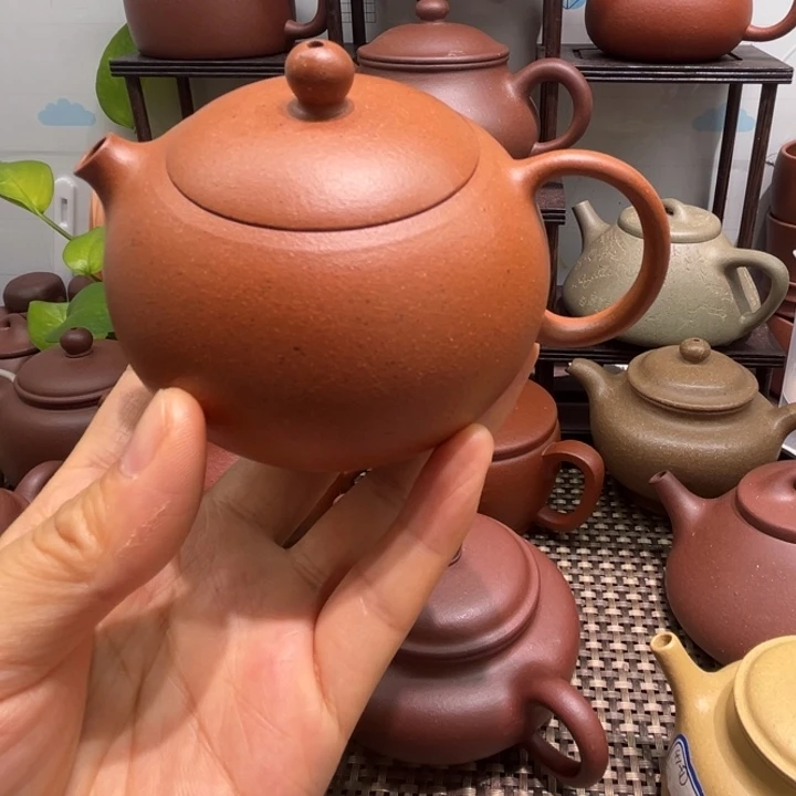 紫砂茶壶点塘西施180cc