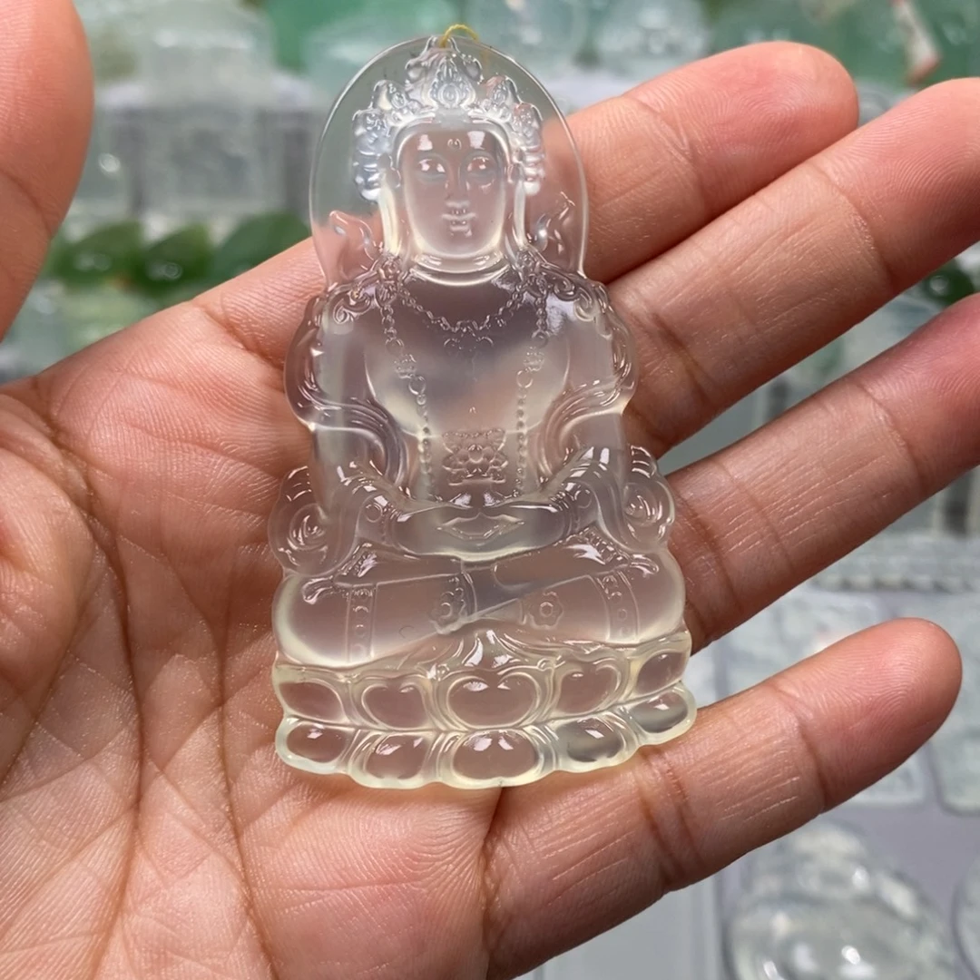 未镶嵌蛇纹石玉颈饰