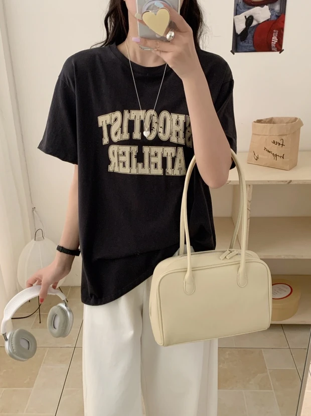 请按序号下单潮流短袖T恤夏季百搭宽松