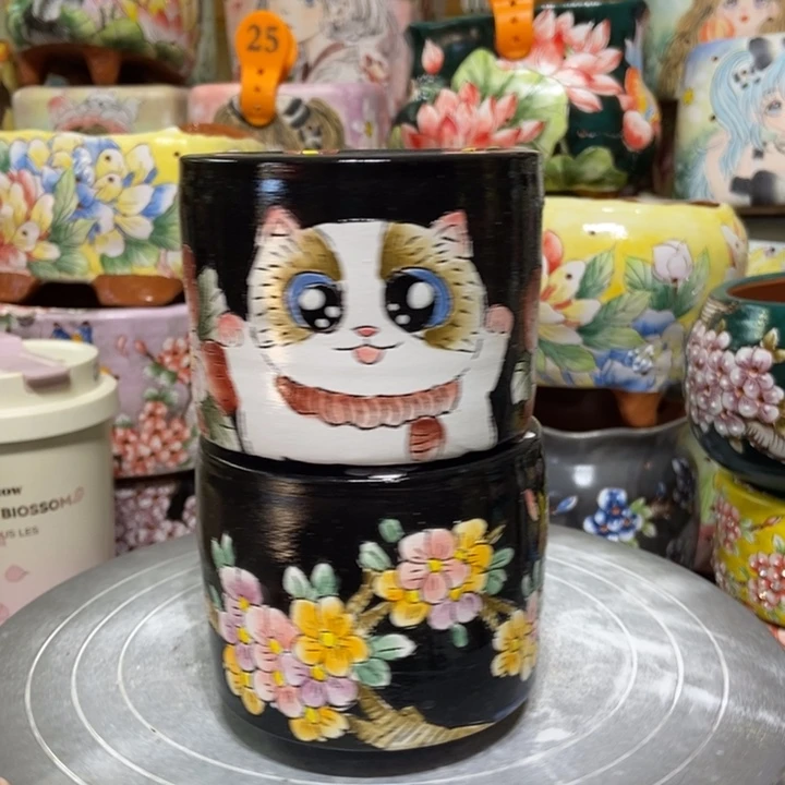 景德镇艺术手绘作品