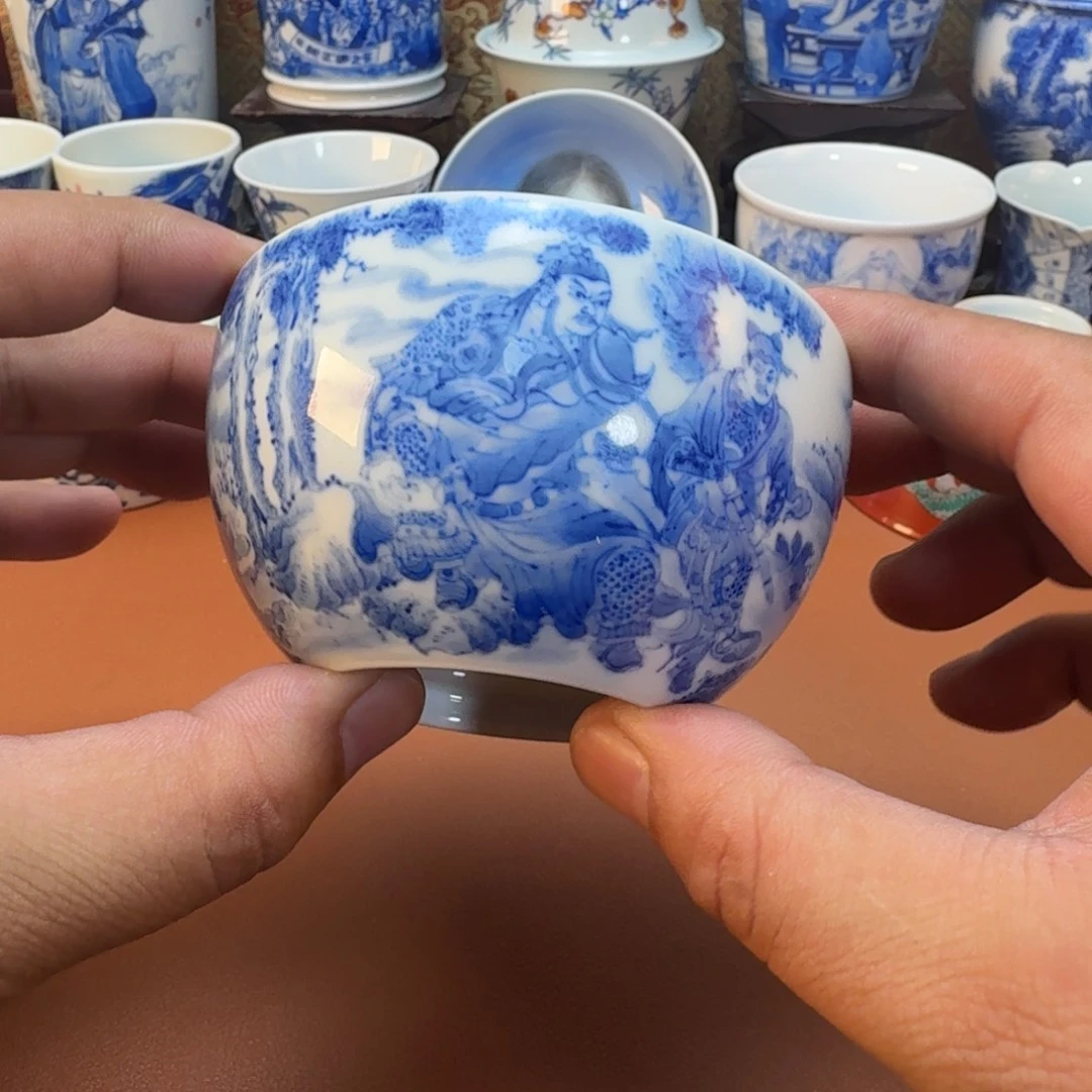 R***e陶杯子景德镇全手工手绘陶瓷