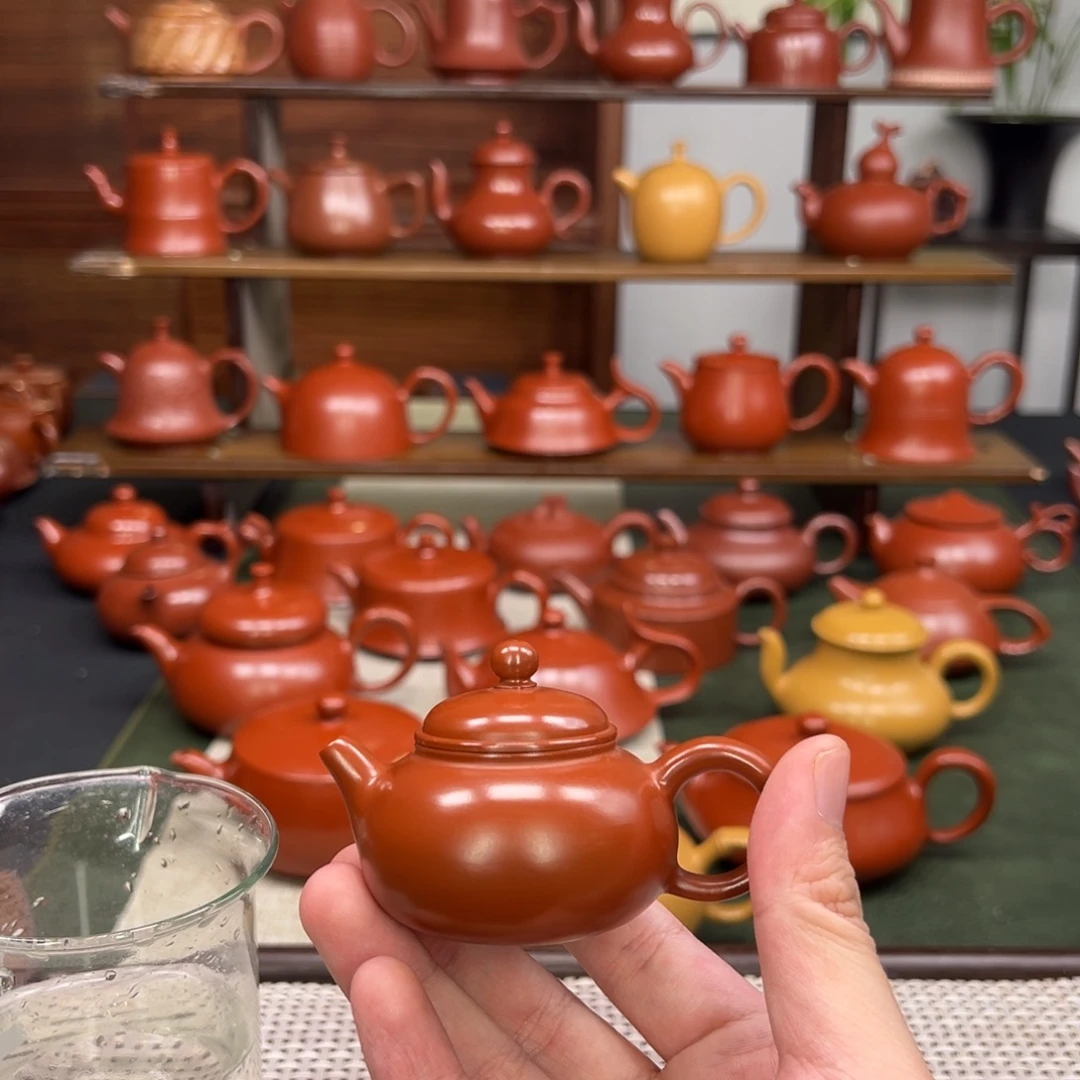 紫砂茶壶潮州手拉壶手拉壶