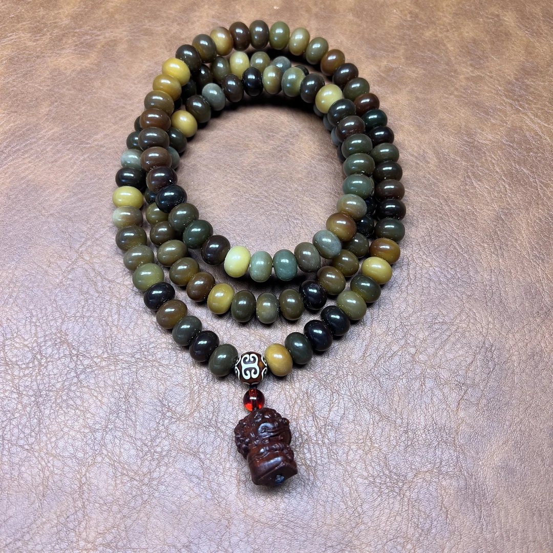 Y519-敦煌菩提百宝珠+貔貅吊坠 无礼盒