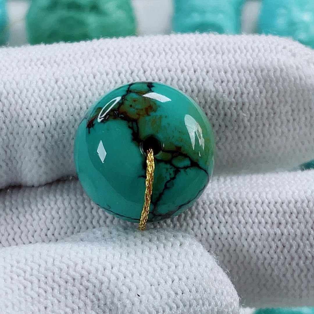 绿松石未镶嵌车挂