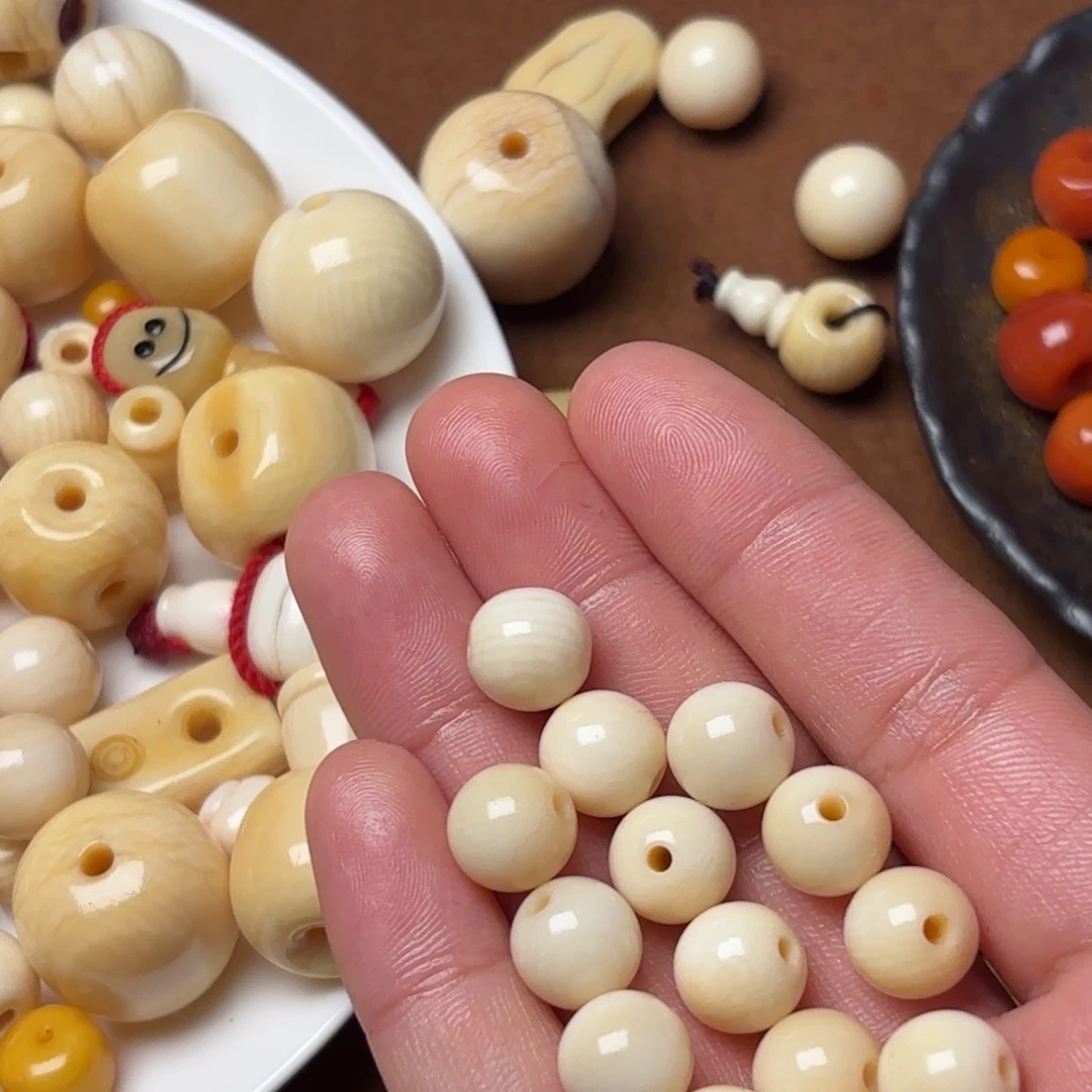 橄榄核手串/手链老*头藏传小配饰