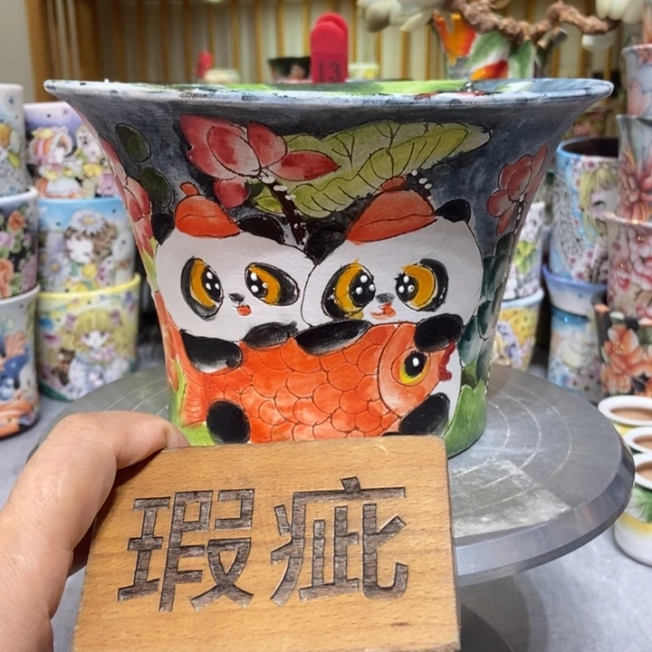 景德镇艺术手绘作品