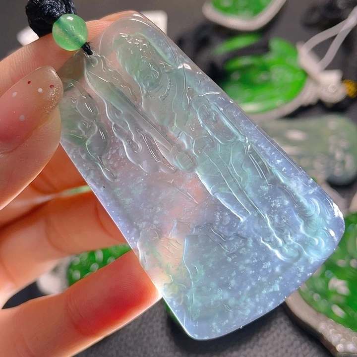 翡翠颈饰未镶嵌79，