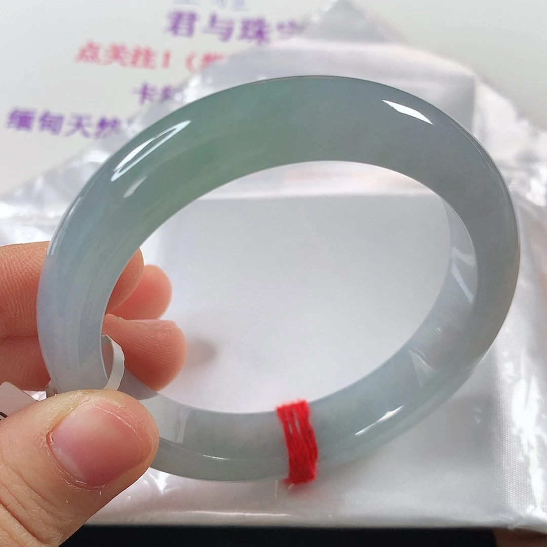 翡翠手镯未镶嵌 正圈⑨⑦