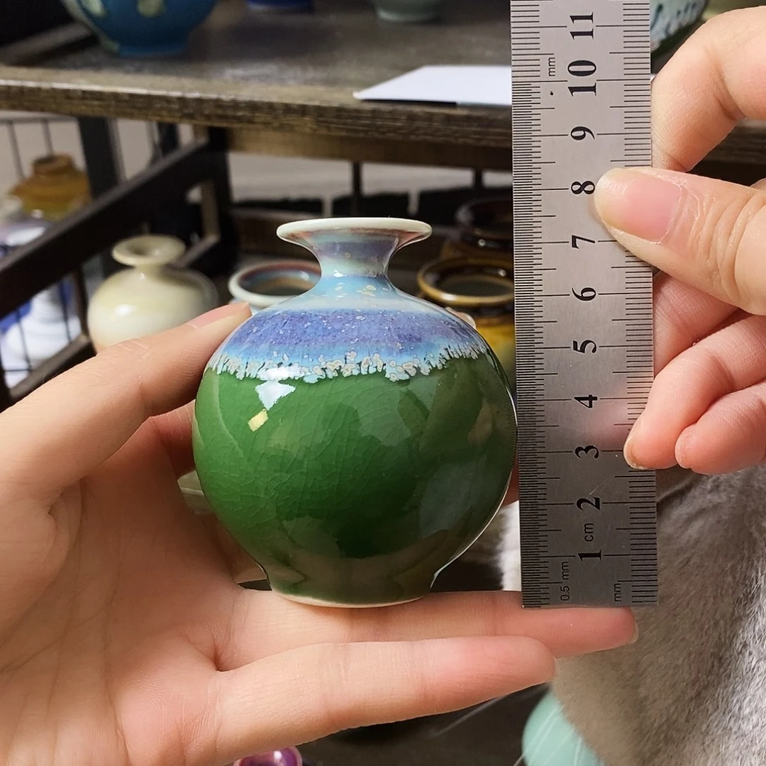 摆件?****?景德镇高温陶瓷小花瓶