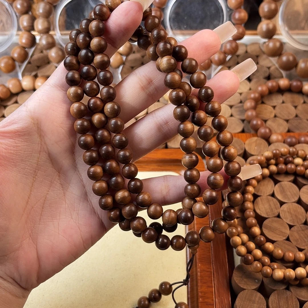 其他檀香木0.8*108横纹黑肉印度迈索尔老山檀香