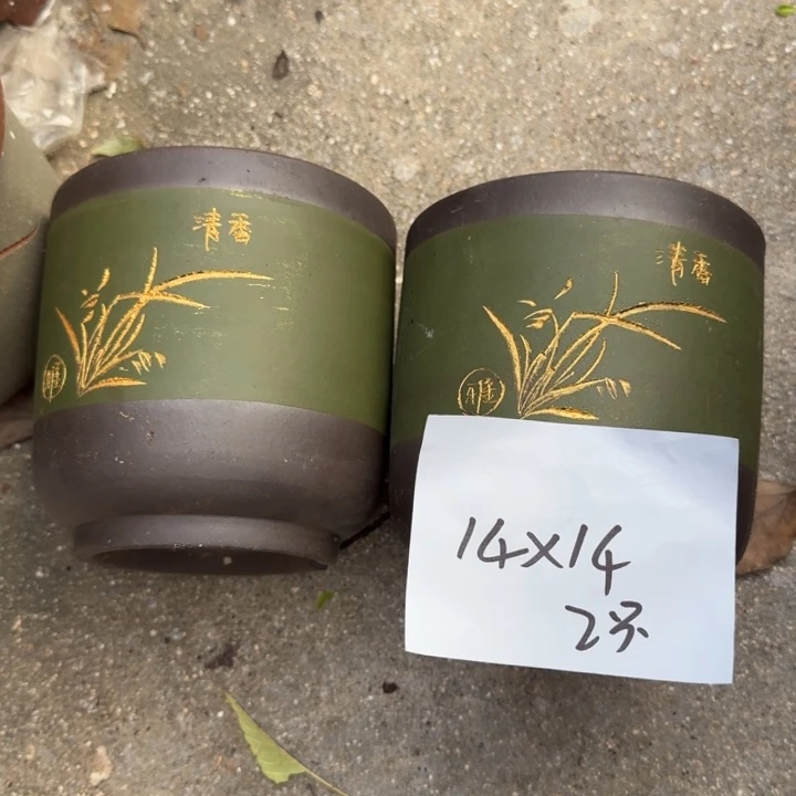 紫砂花盆特价清仓