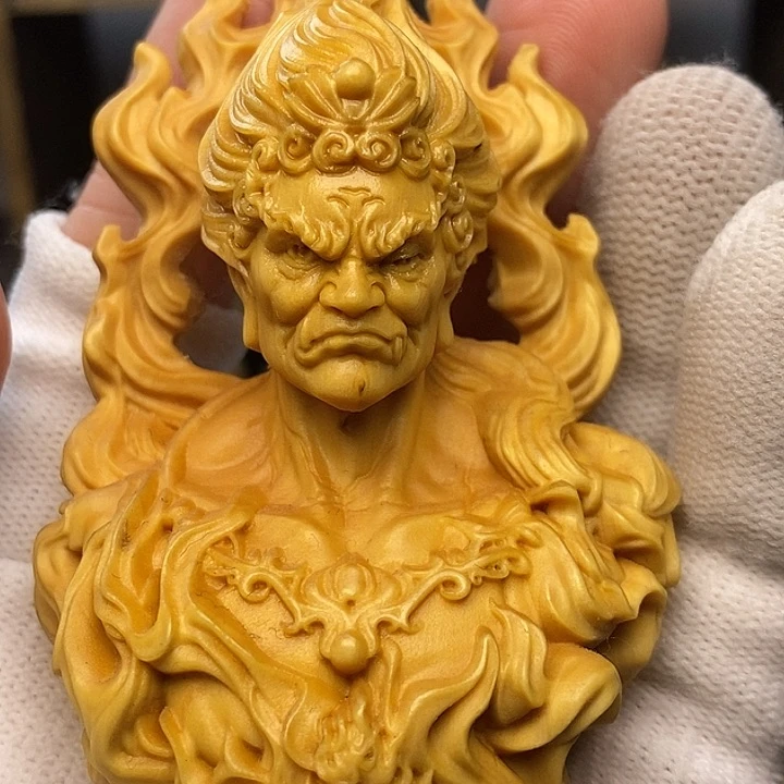 木手工版不动明王摆件