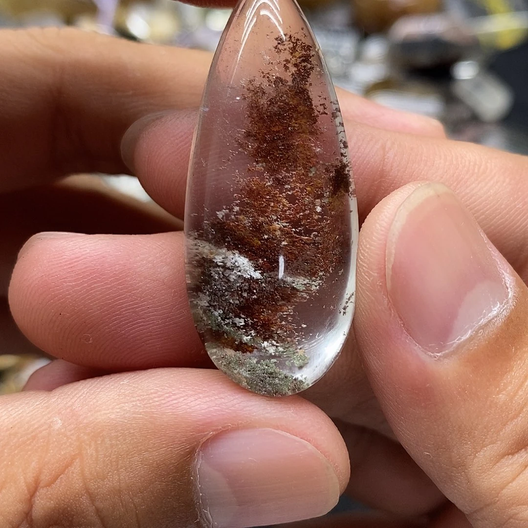 水晶珠宝半成品未镶嵌