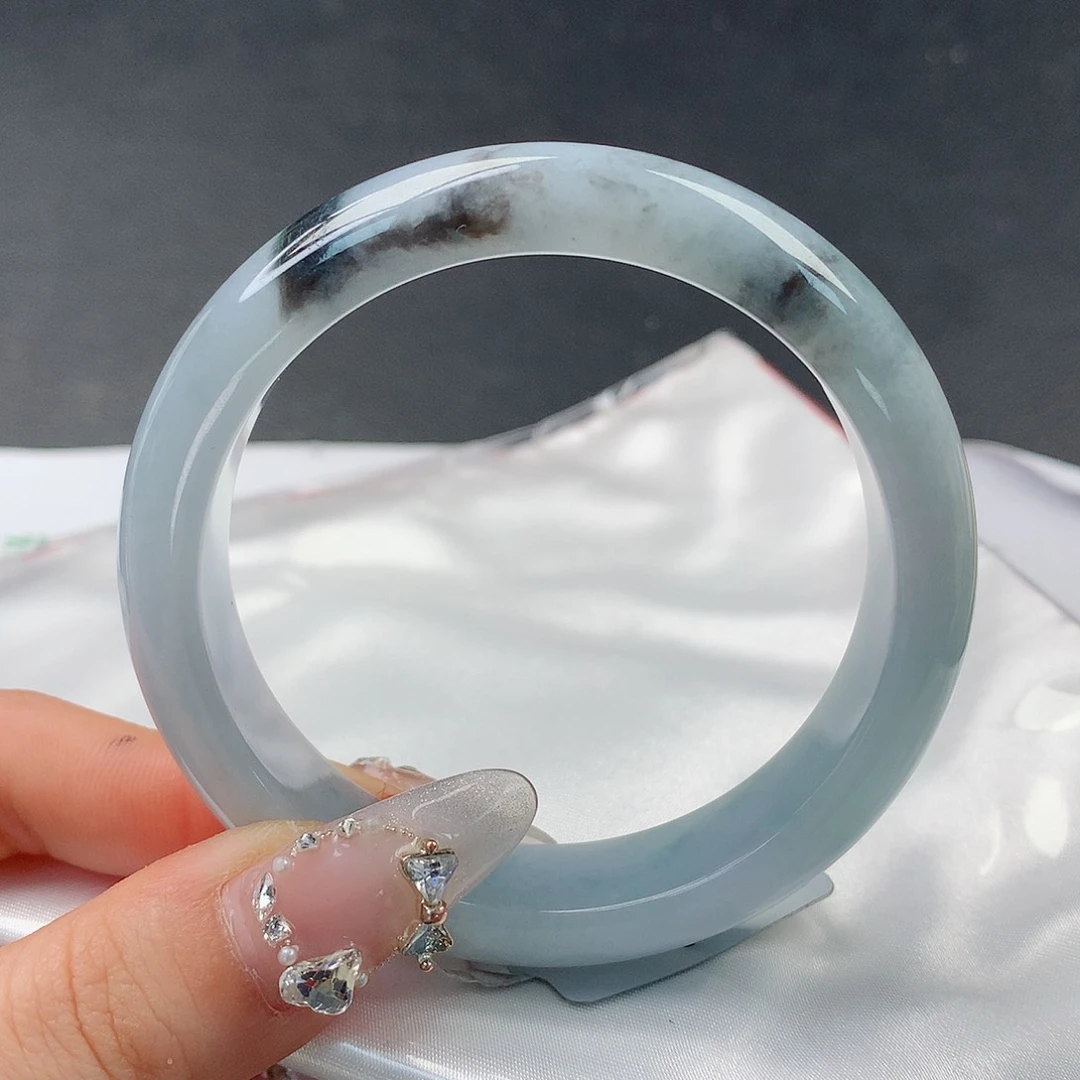 翡翠手镯未镶嵌0006正56.5