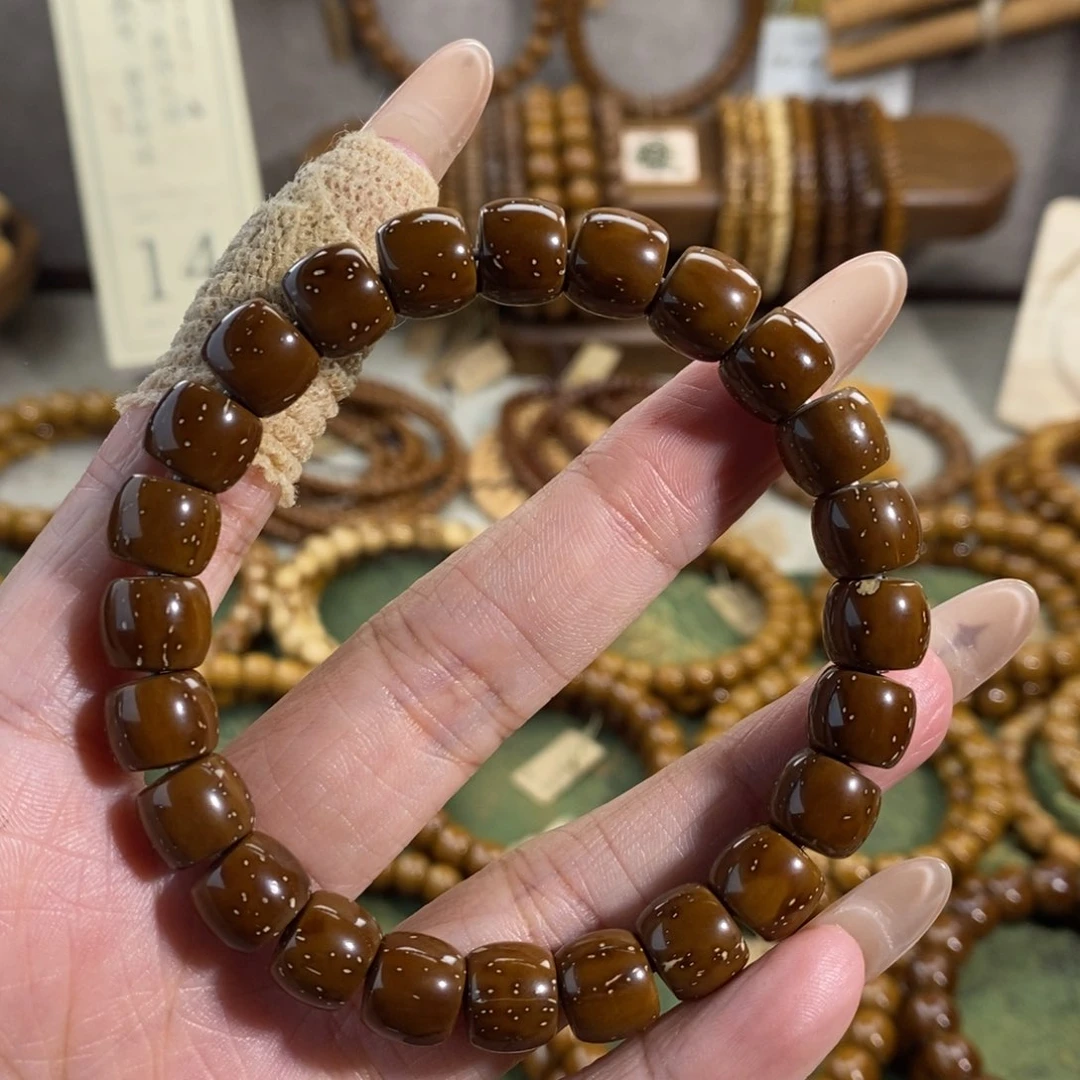 三***公紫金鼠手串10直切