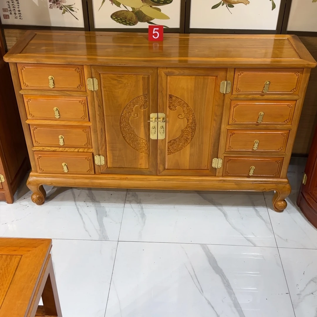 花梨木类成套家具越南花梨138✖️40高86餐边柜