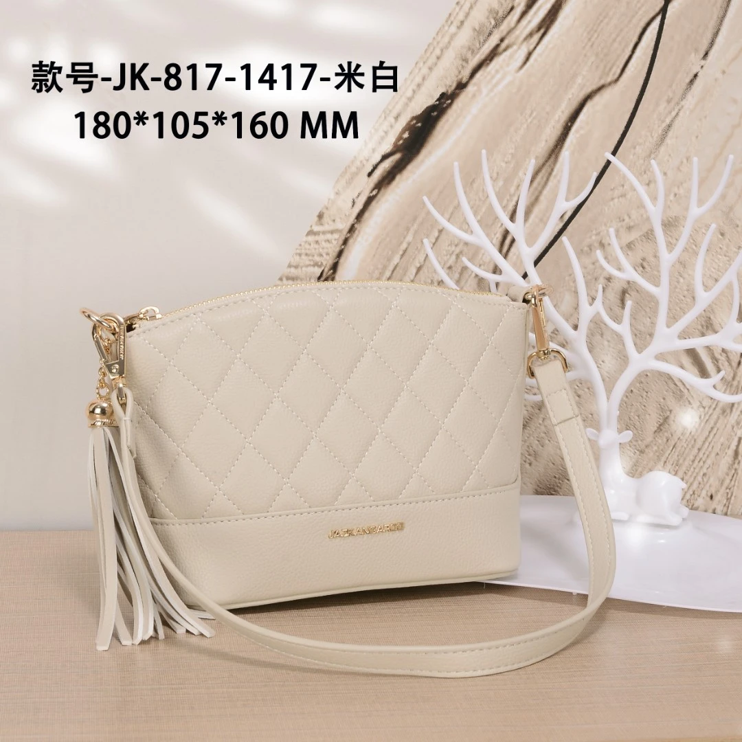 GQ-1417-米白-RAIN.CUN轻奢小众时尚百搭女士包x