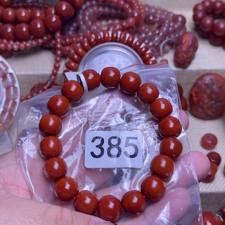 拾***⊙南红玛瑙未镶嵌手链