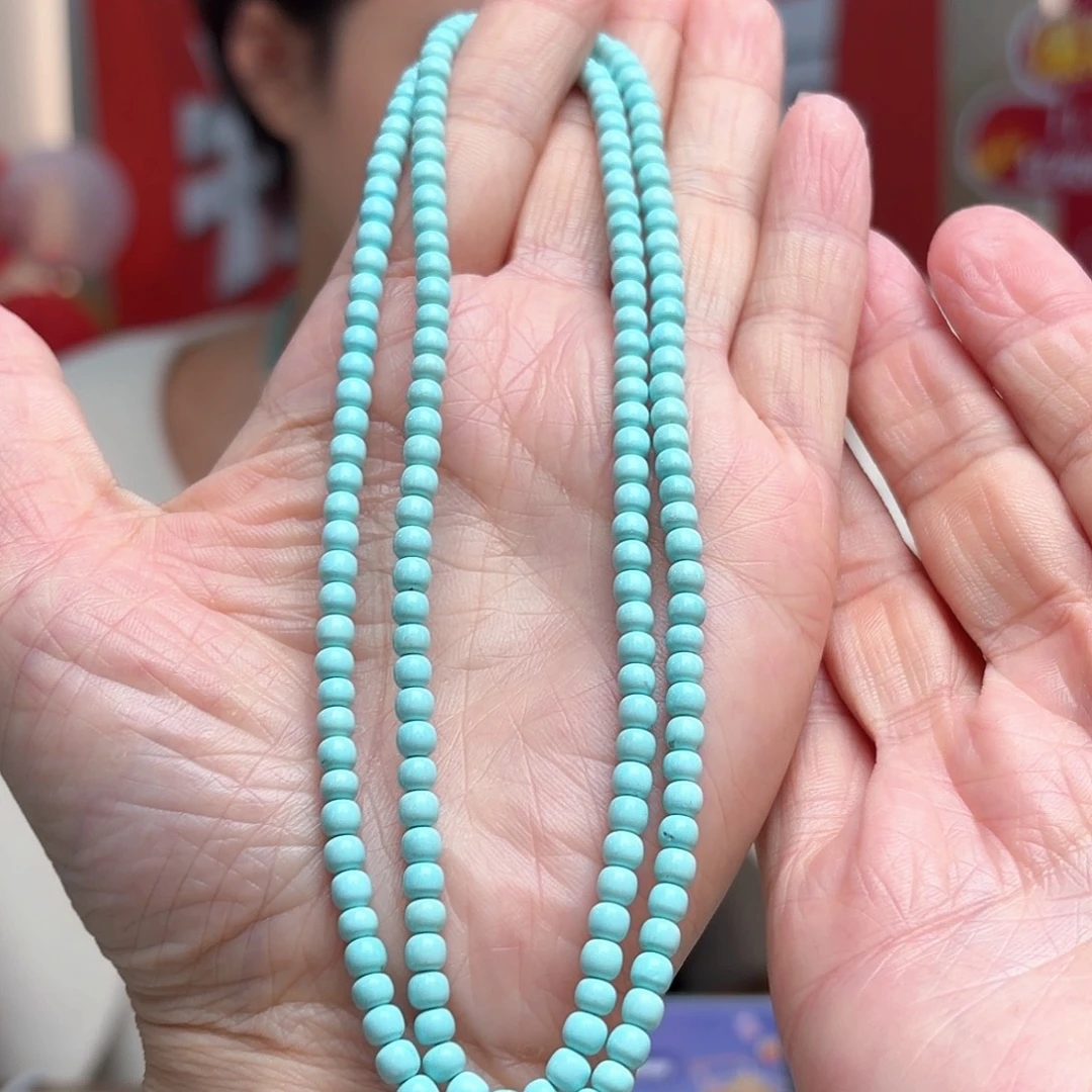 绿松石未镶嵌颈饰