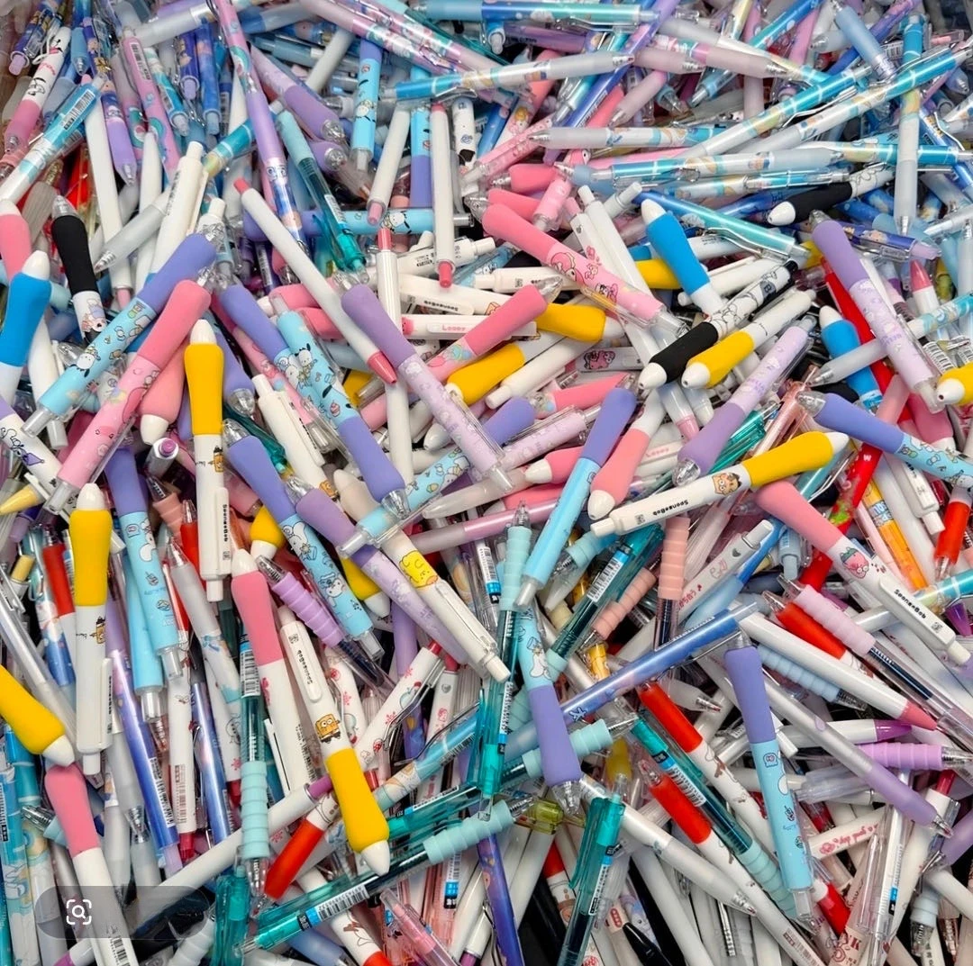 【到手40支】爆款中性笔黑色速干办公刷题考试减负海绵软握中性笔