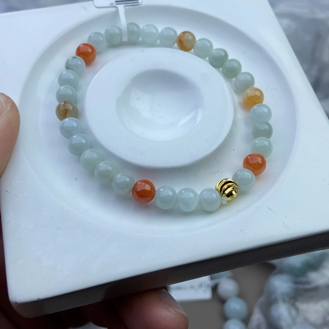 翡翠未镶嵌手链翡翠