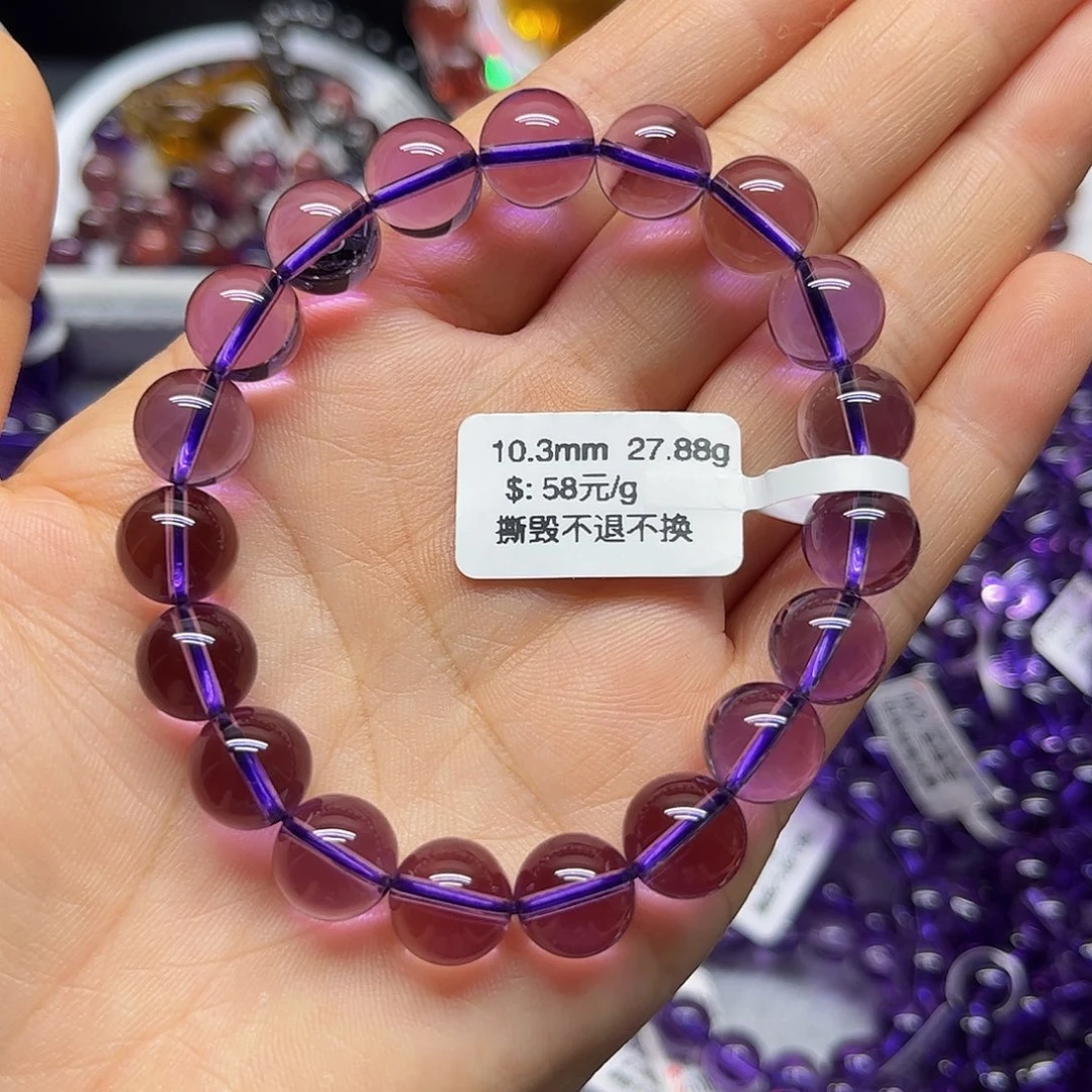水晶手链未镶嵌天然水晶