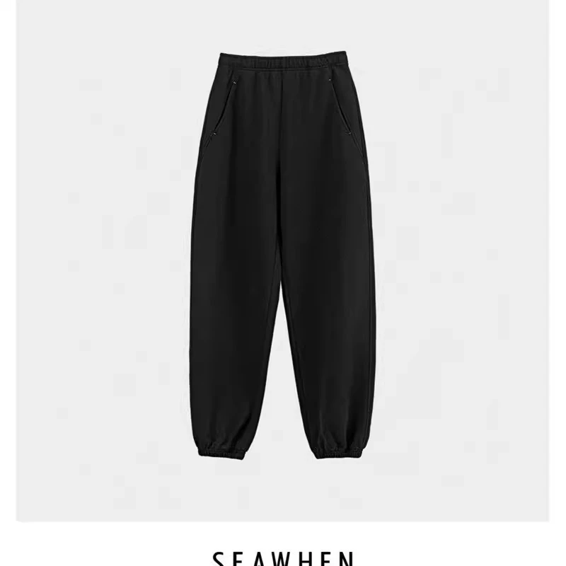 清仓 海维恩【质感学院束口裤】韩版简约时尚束口裤显瘦百搭休闲裤