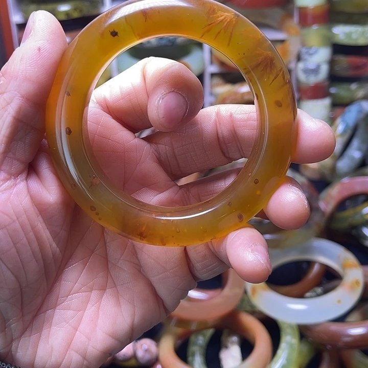 蛇纹石玉合金手镯