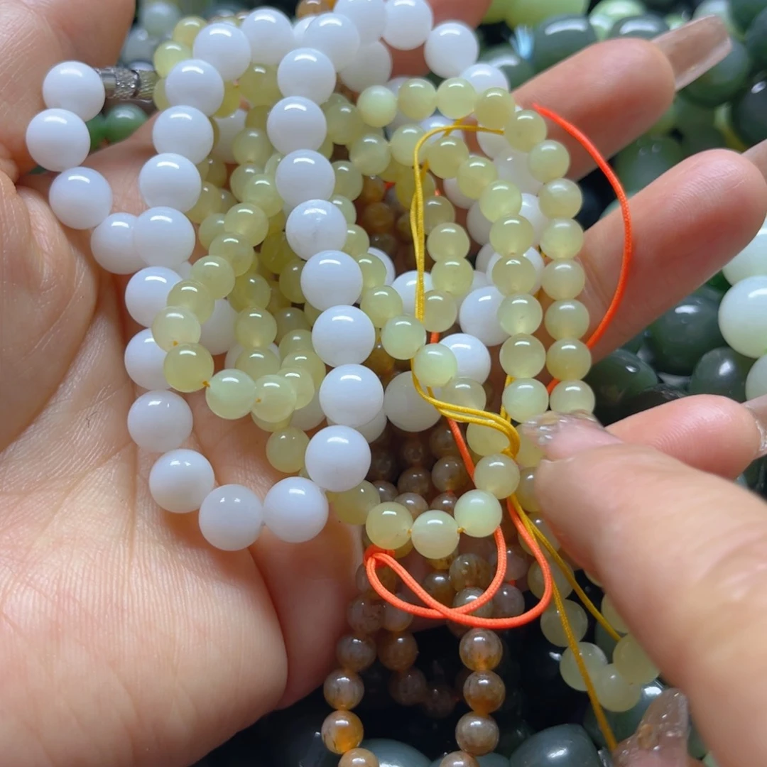 和田玉手链未镶嵌