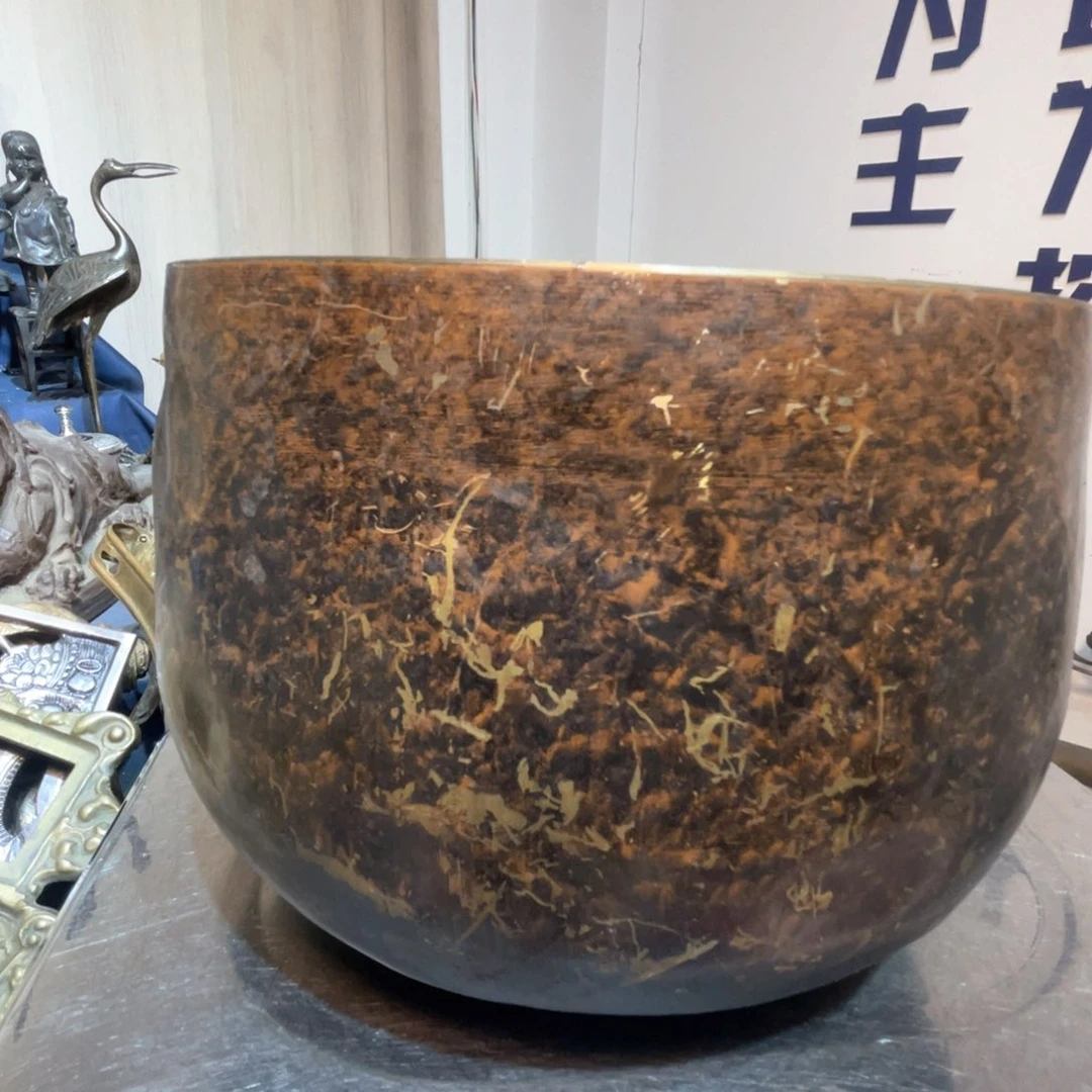 摆件用****6大阪回流铜器摆件1500克300有凹
