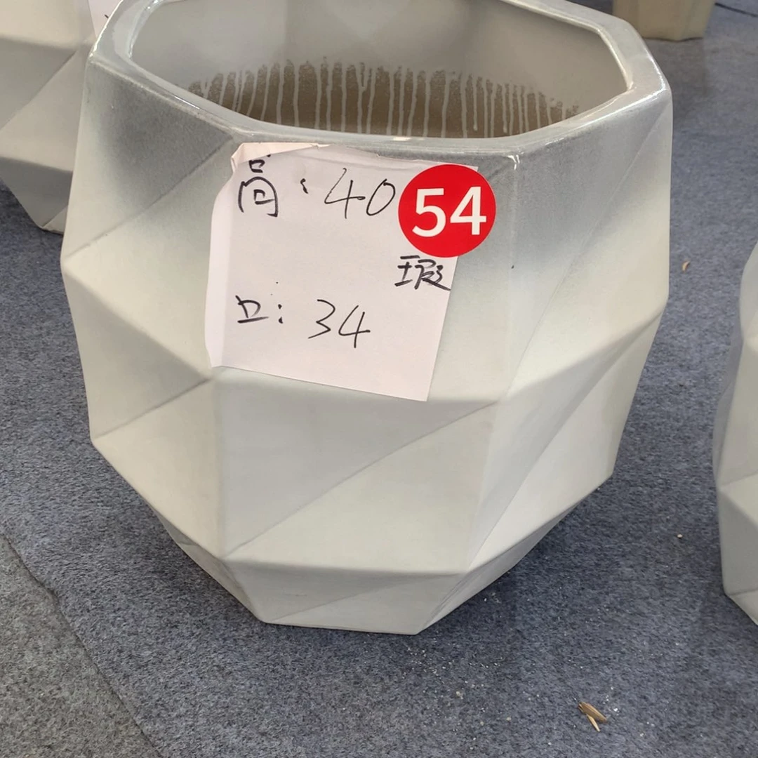 高温陶瓷花盆微瑕