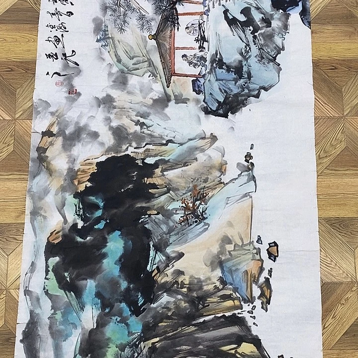 四尺整张作品人物