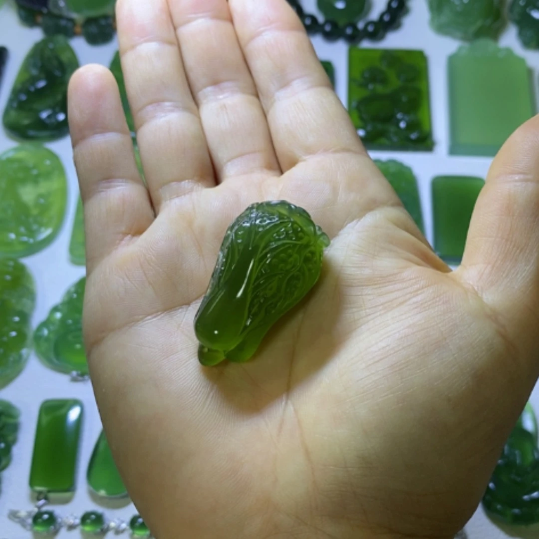 【闪购商品】未镶嵌蛇纹石玉颈饰