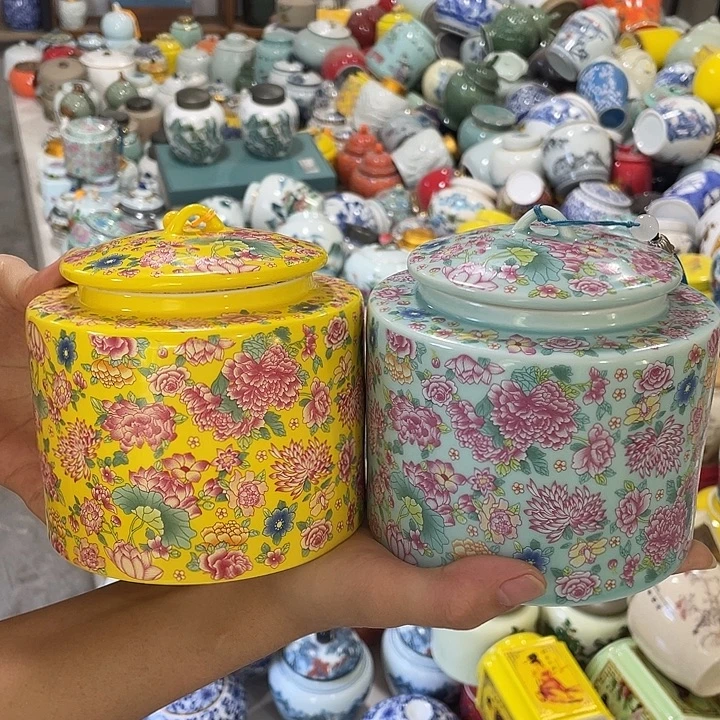 陶瓷罐茶叶罐密封罐