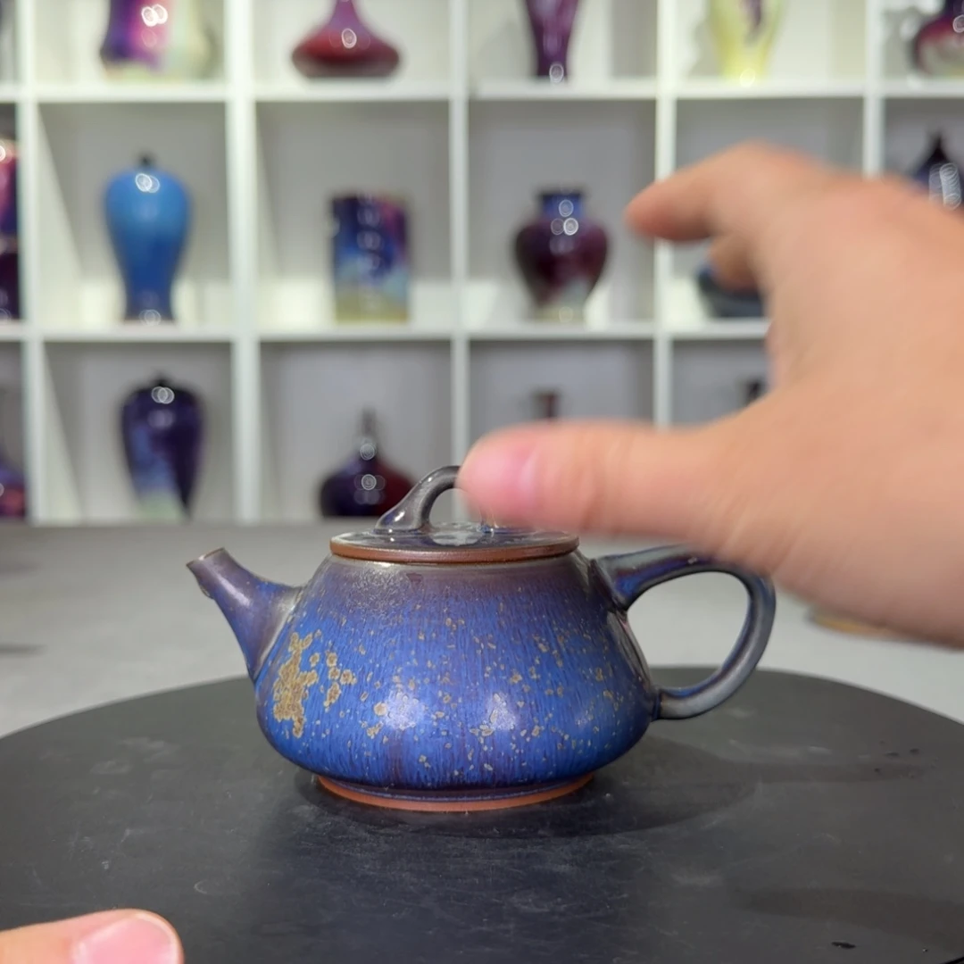 好***在壶福利钧窑茶壶炉钧