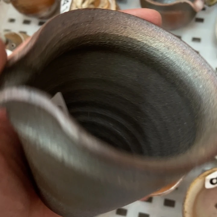 柴烧茶具茶杯大放漏
