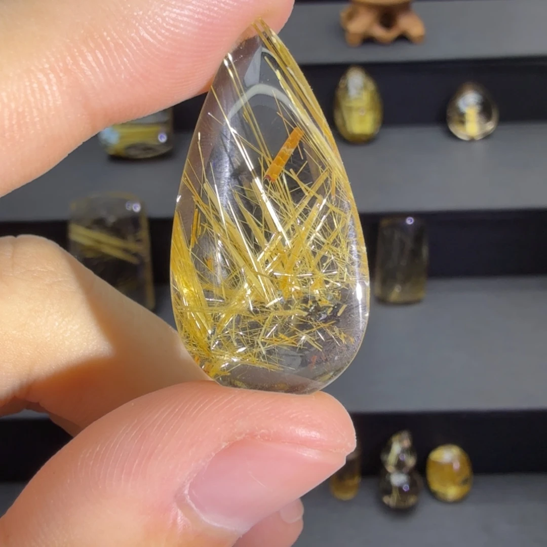 水晶未镶嵌珠宝半成品