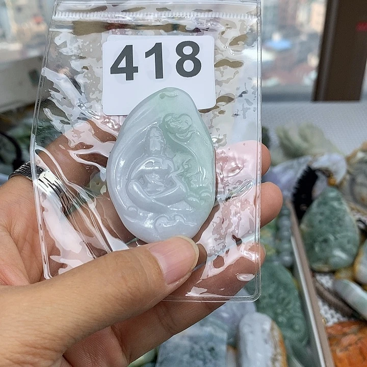 翡翠未镶嵌颈饰1****w翡翠