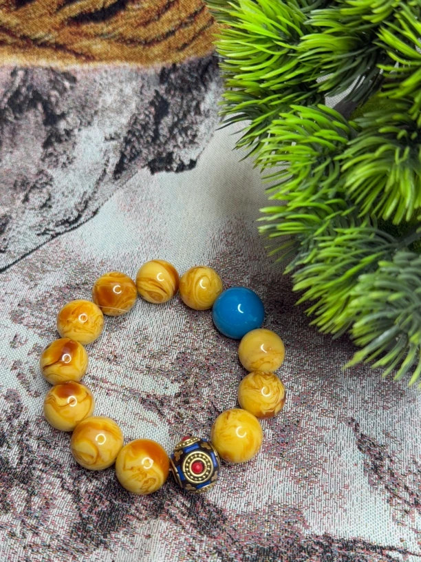 老花蜜尼泊尔手串甄选