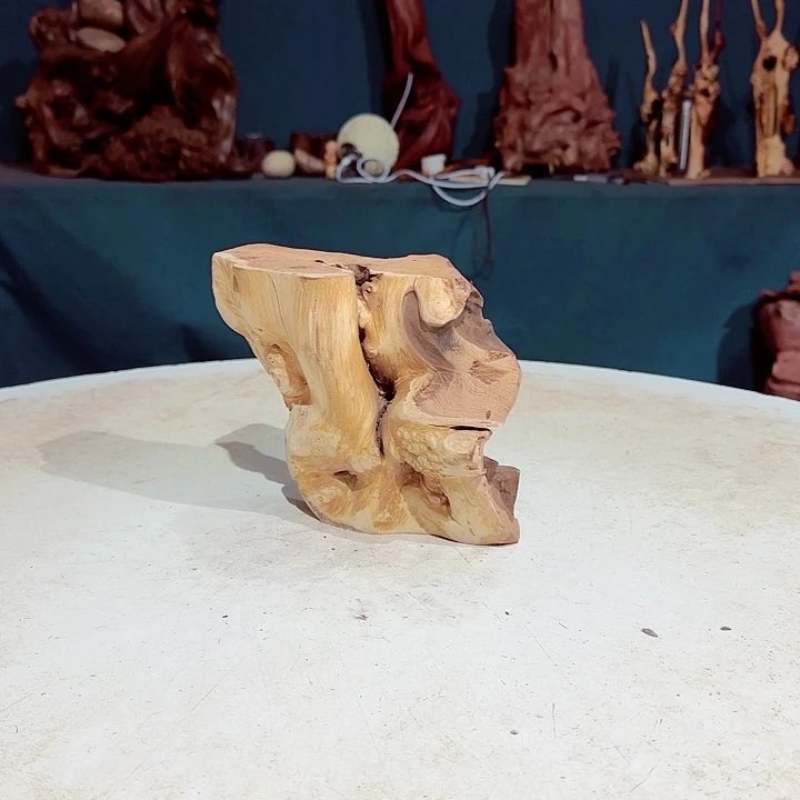 黑果木阿****0304金丝红木羊蹄甲半成品