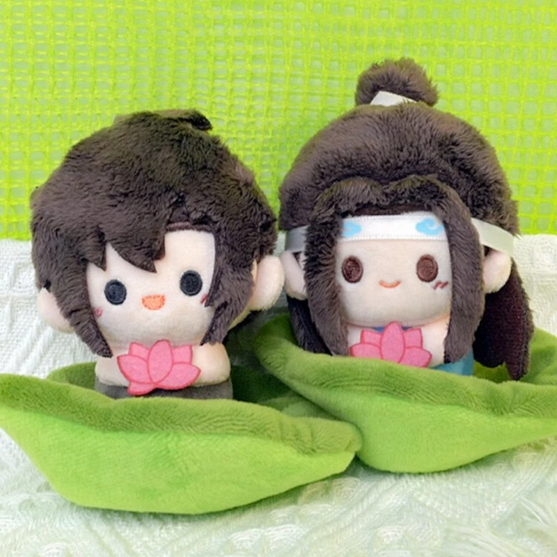 【漫家官方正版】魔道祖师 小荷花系列魏无羡蓝忘机毛绒玩偶周边