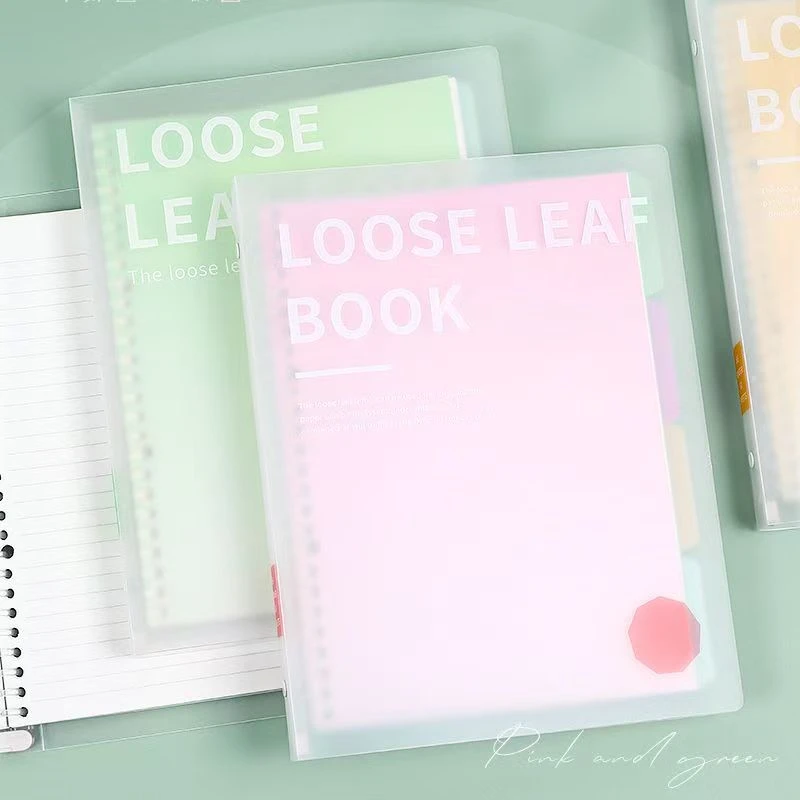 乐麦 浪漫不渝A5活页本随机款式2本+2替芯